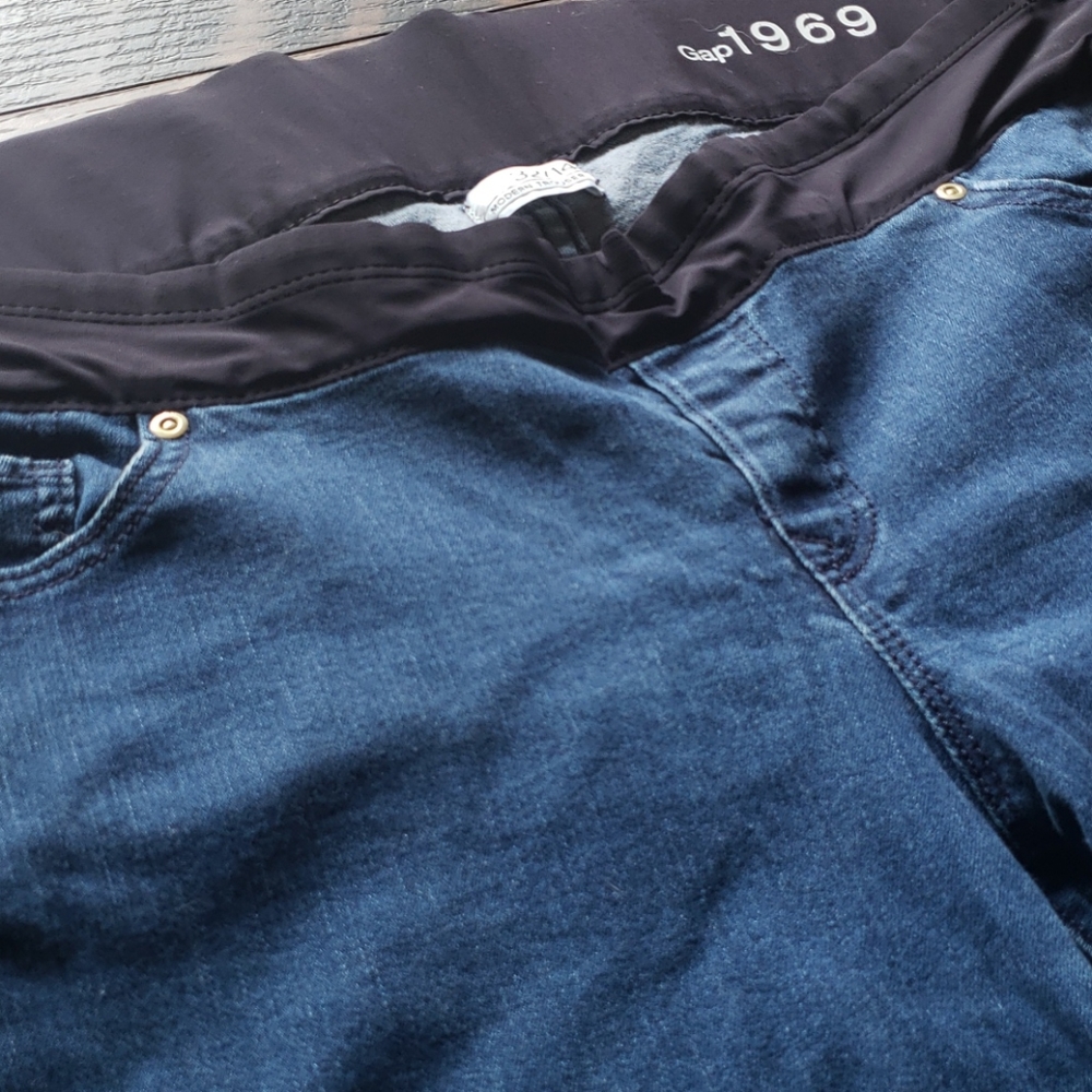 GAP Demi Panel Maternity Trousers